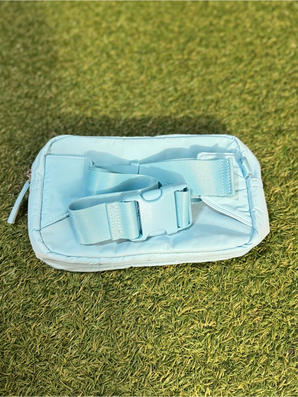 Athleta All About Large Crossbody Purse Bag Aqua Blue Casual Travel -NWOT - Picture 3 of 13